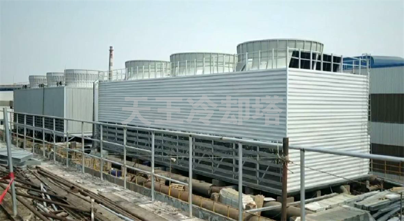 安鋼集團公司鋼結構冷卻塔1000型×6臺