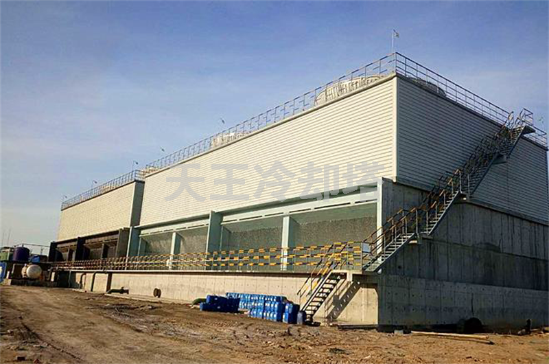 安陽市九陽化工有限公司工藝循環水混凝土冷卻塔5000型×3臺（2016年）